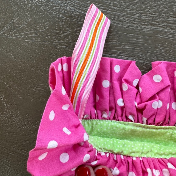 Lilly Pulitzer Hand Crafted Floral Pink Christmas Stocking - Picture 2 of 2